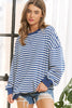 Curvy Chasing Stripes Pullover