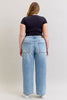 Curvy Isla High Rise Rigid Magic Wide Leg Non Distressed by Judy Blue