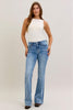 Ellory Mid Rise Flare Non distressed by Judy Blue