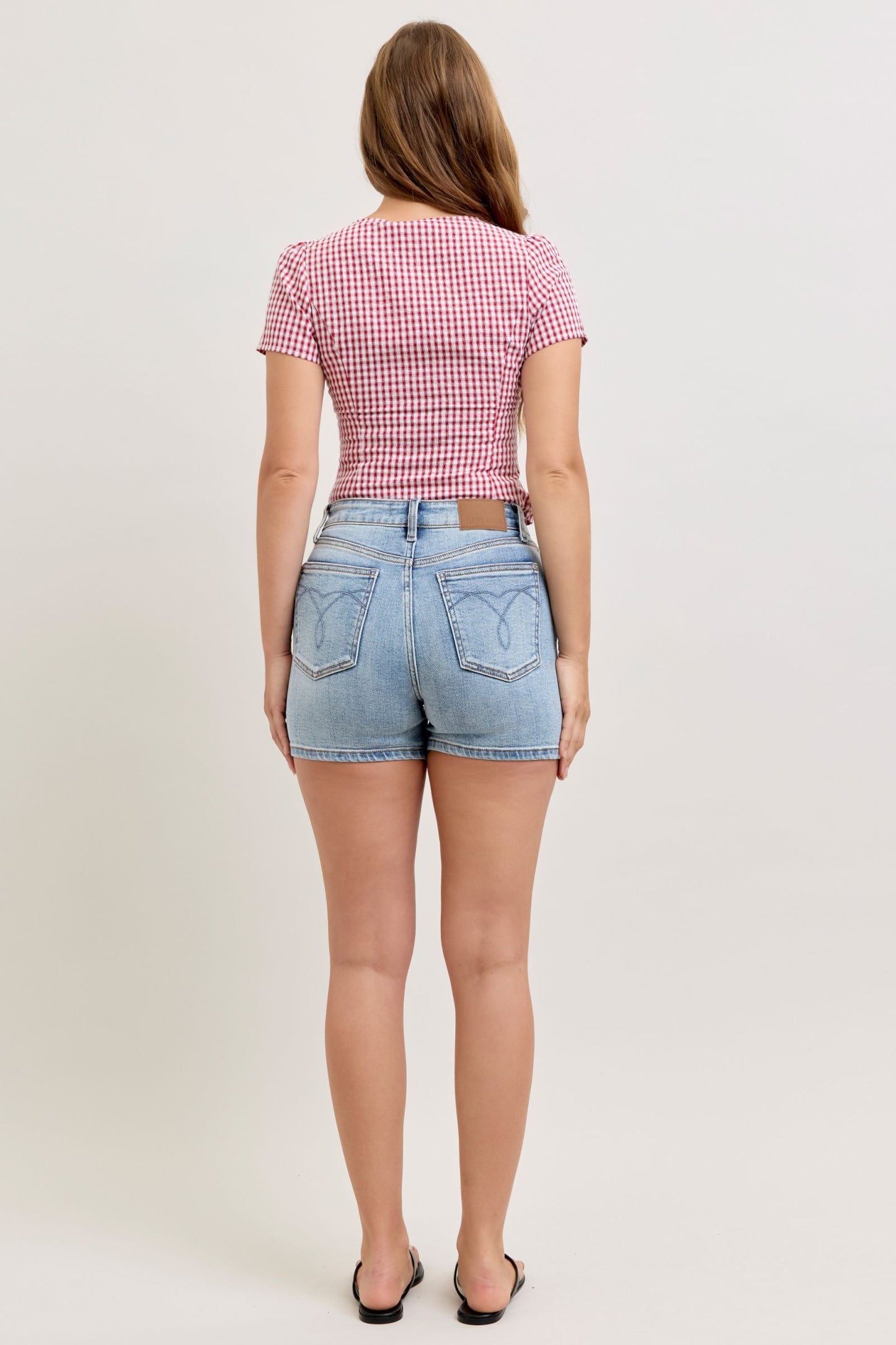 Shay High Rise Slim Short by Judy Blue