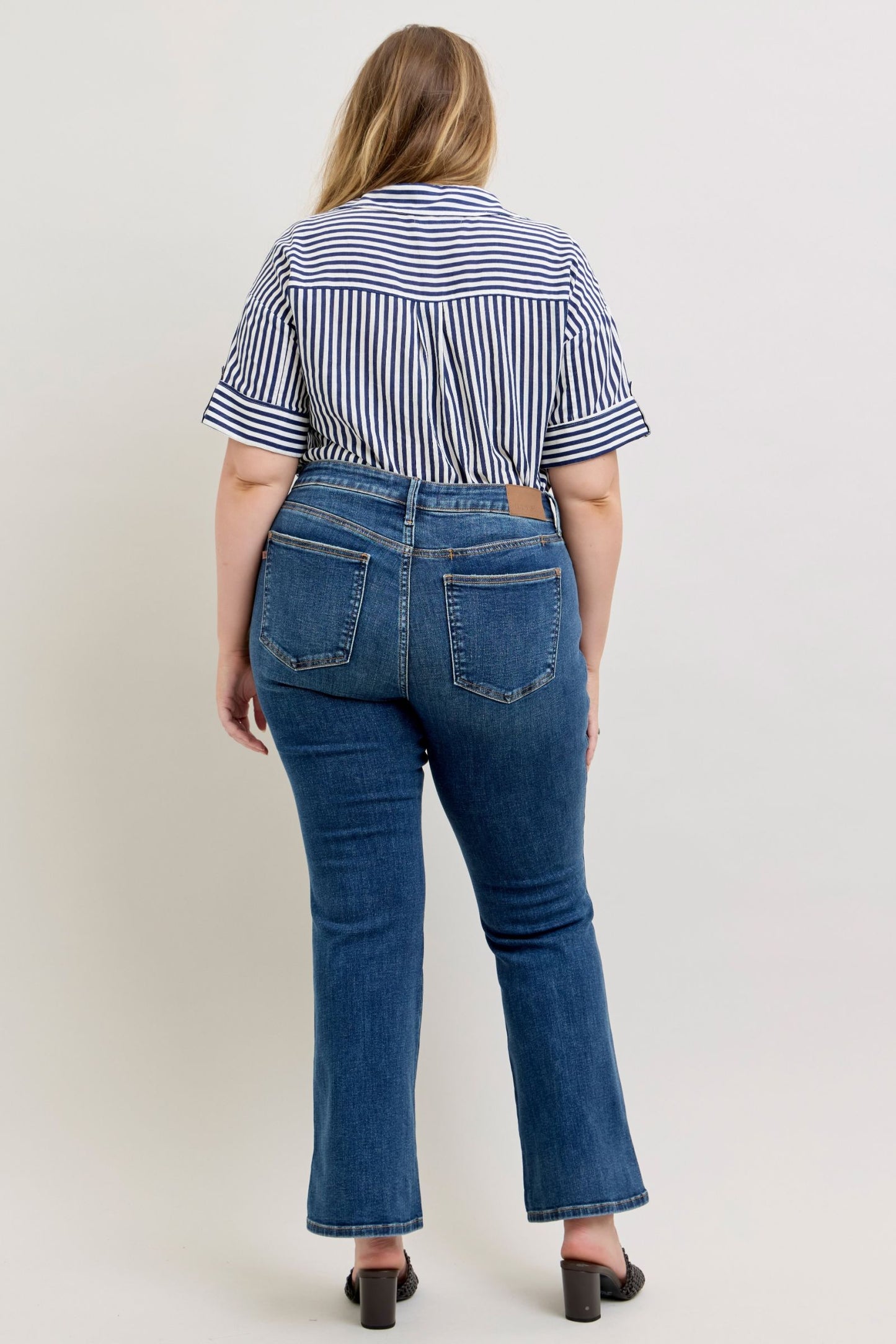 Winona Mid Rise Bootcut Non Distressed