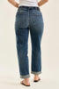 Tovi Mid Rise Boyfriend Straight Leg by Judy Blue