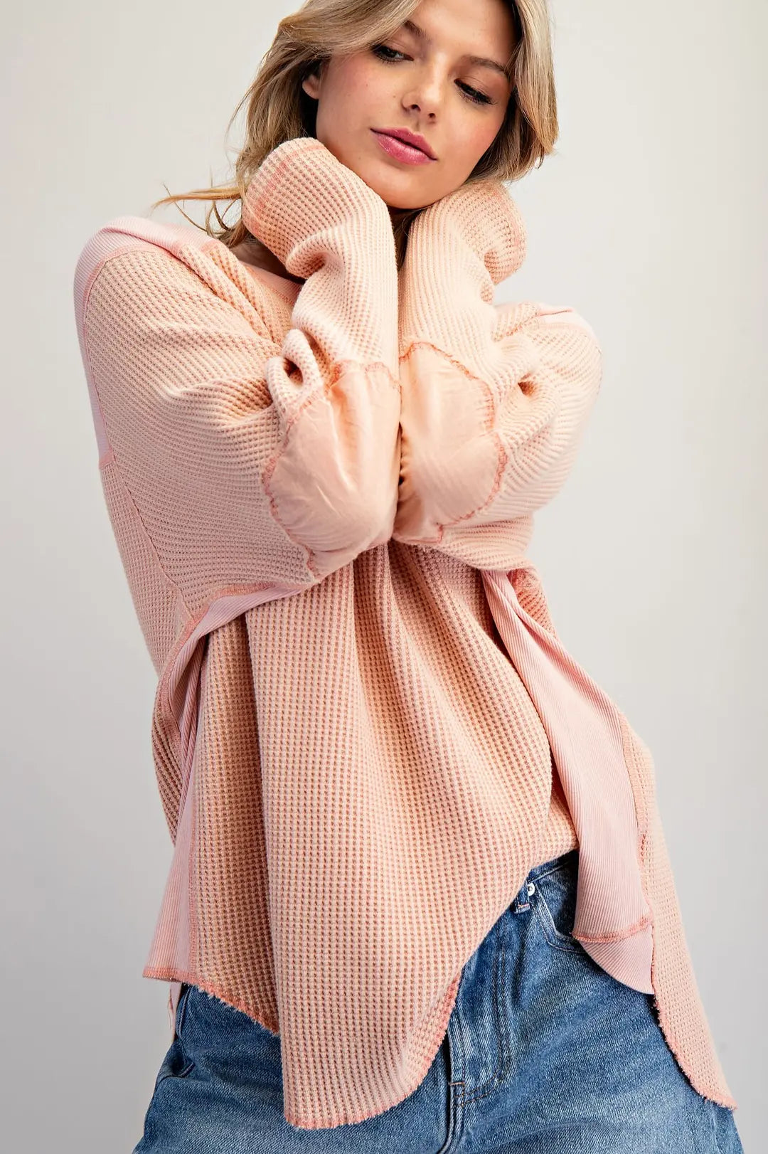 Coastal Breeze Waffle Top