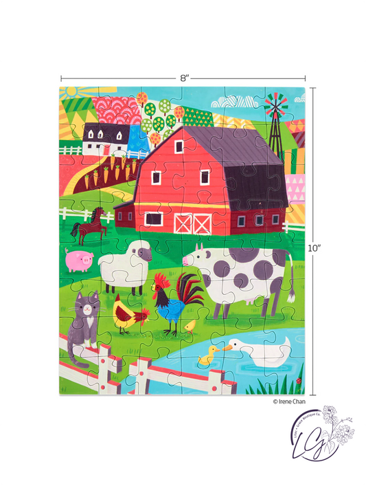 Farm Friends 48 Piece Puzzle Snax