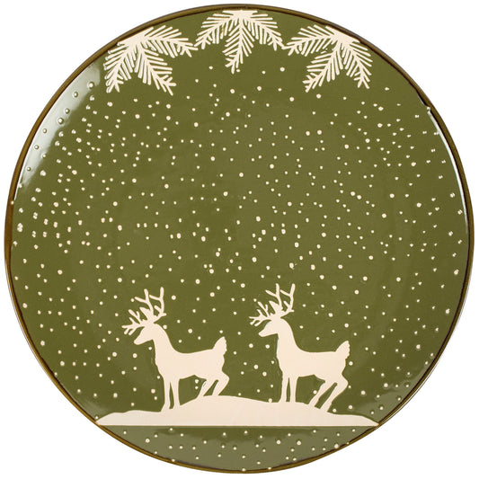 White Deer Plate