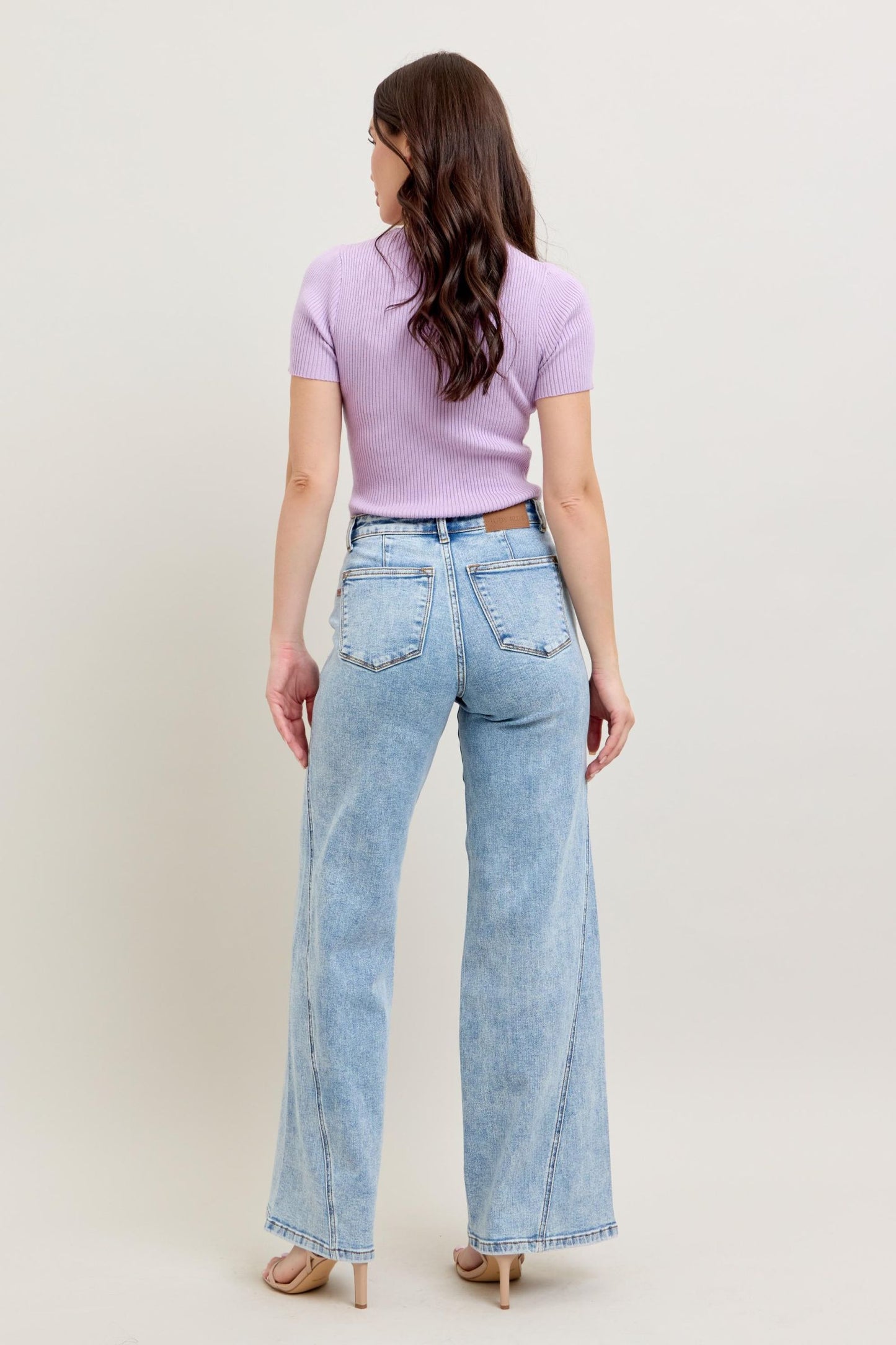 Sterling High Rise Retro Wide by Judy Blue