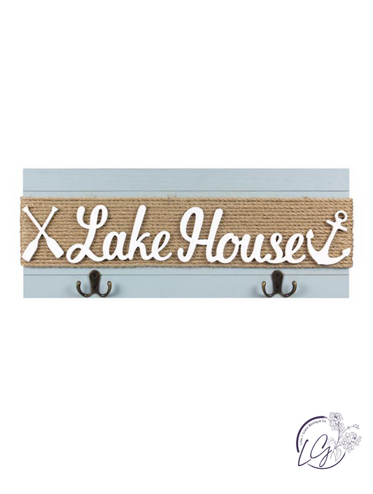 Wood Lake House Wall Hook