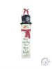 Snowflake Top Hat Snowman Light Up Banner