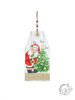 Wooden Santa Tag Light Up Hanger