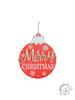 Believe And Merry Wooden Ornament Hanger