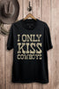 I Only Kiss Cowboys Graphic Top
