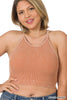 Curvy Fitness Washed Sport Bra