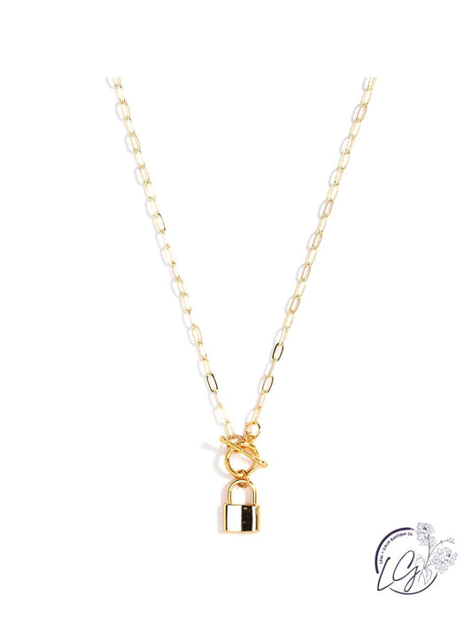 Lock Toggle Necklace