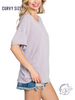 Curvy Someday Soon Oversized Short Sleeve