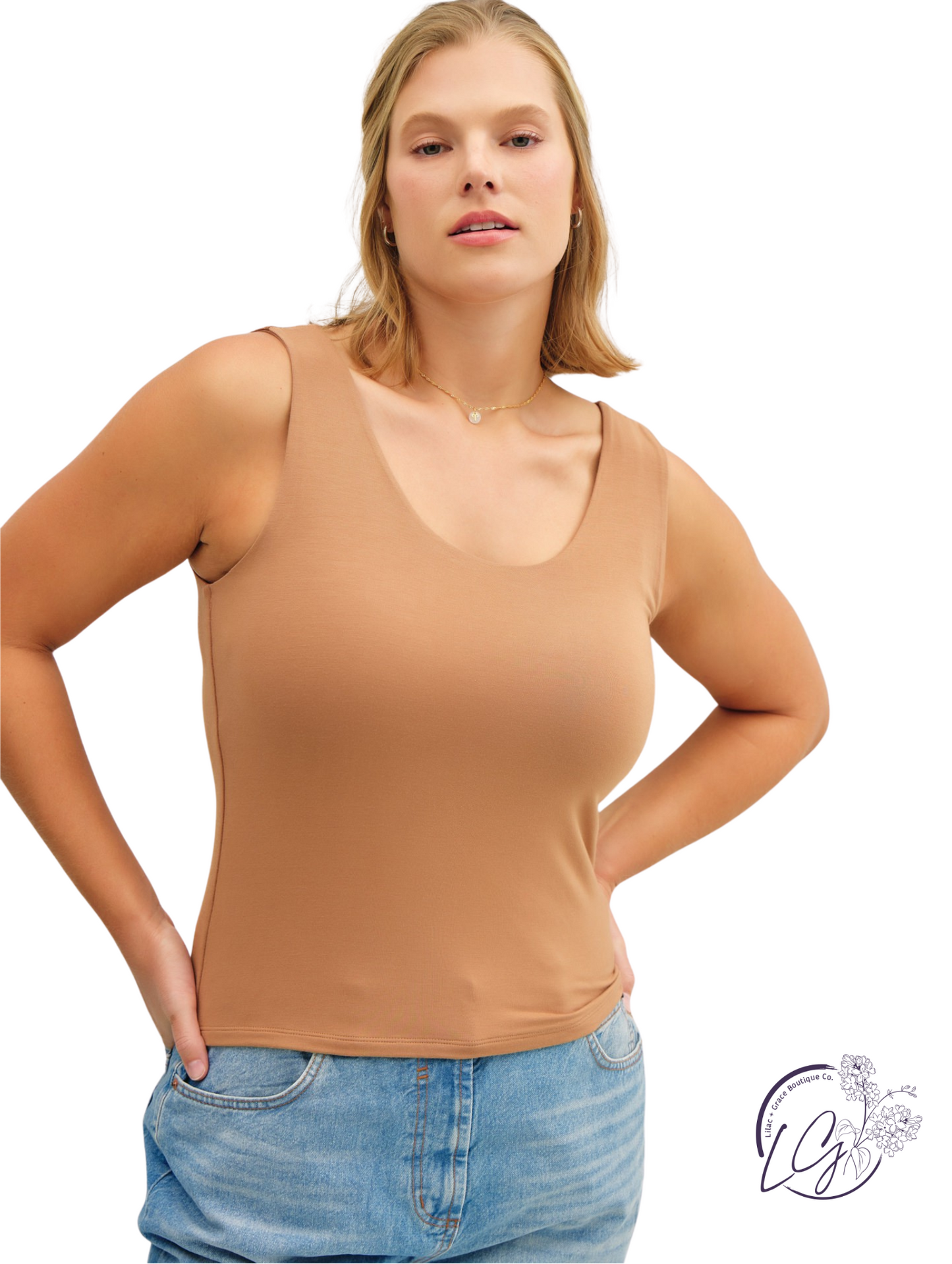 Curvy Under My Skin Tank
