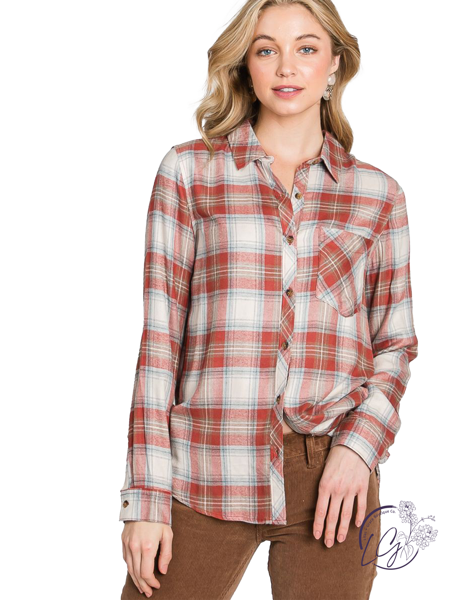 40's Button Down Flannel