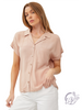 Collared Short Sleeve Button Down