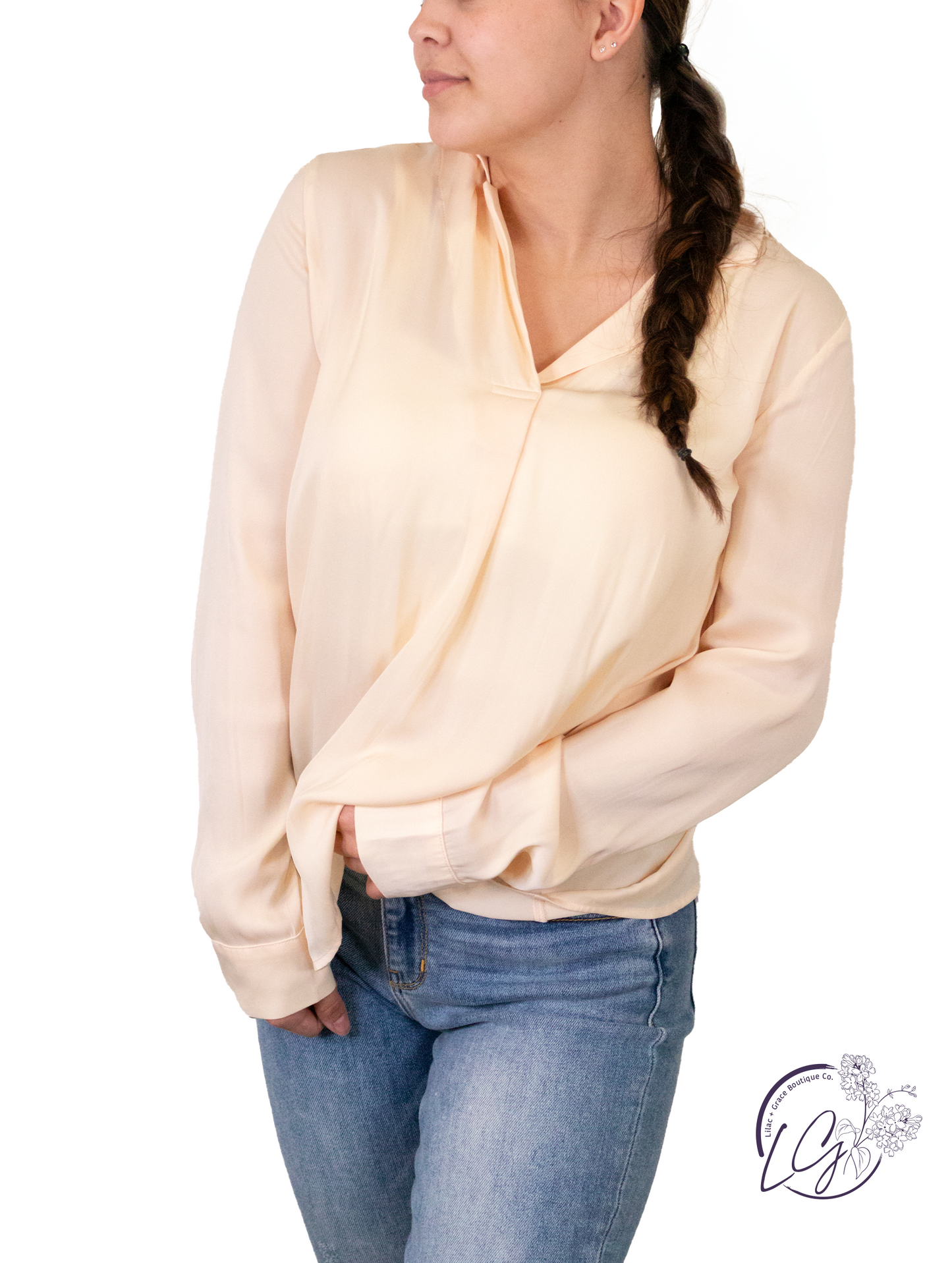 Skyline Satin Perfection Blouse