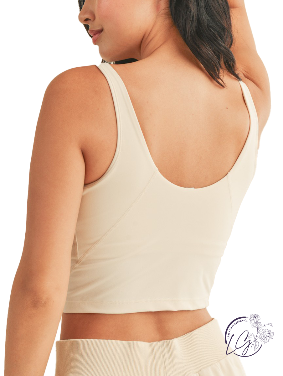 Precision Fit Crop Tank