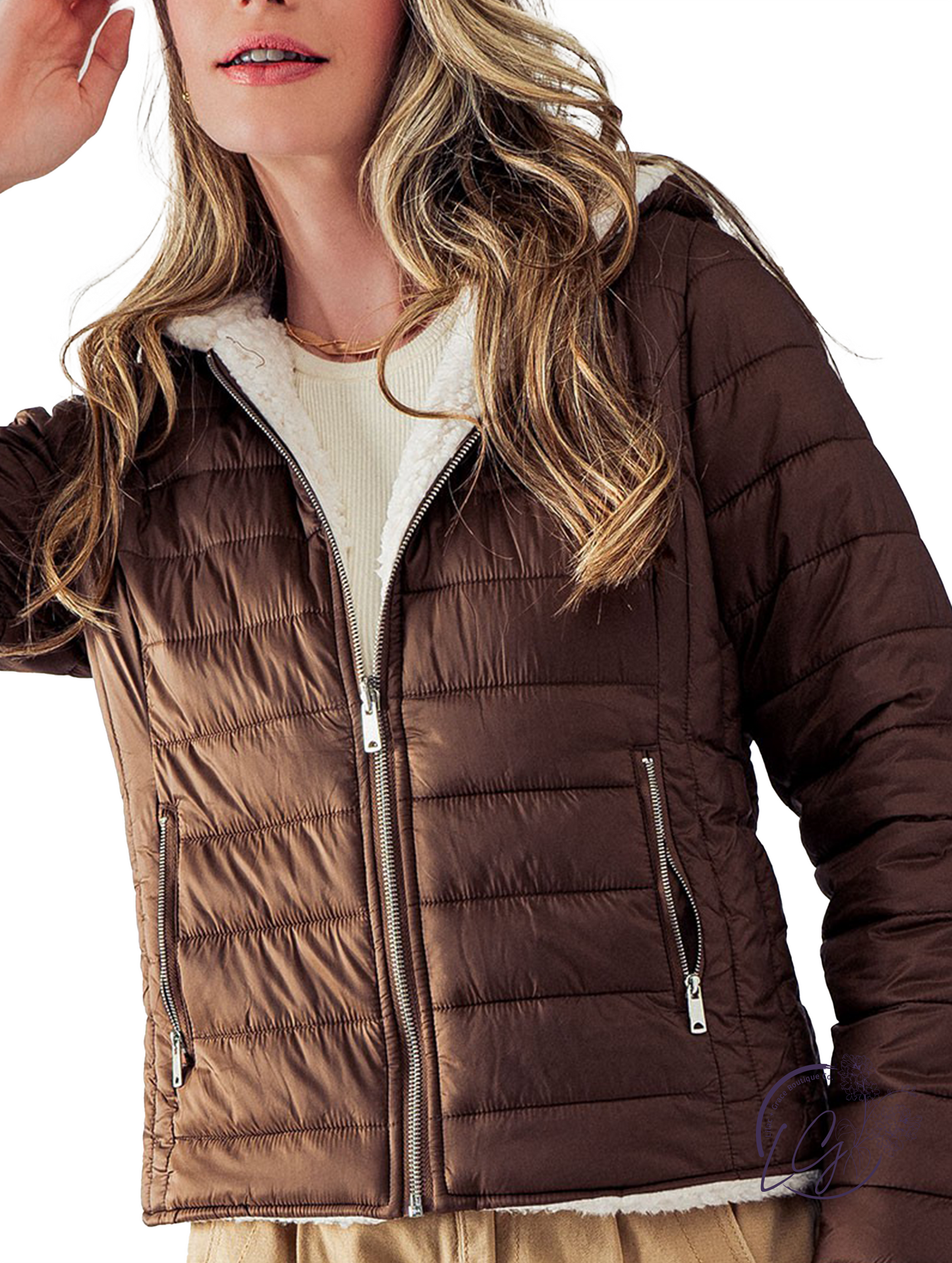 We Can Run Away Puffer Jacket