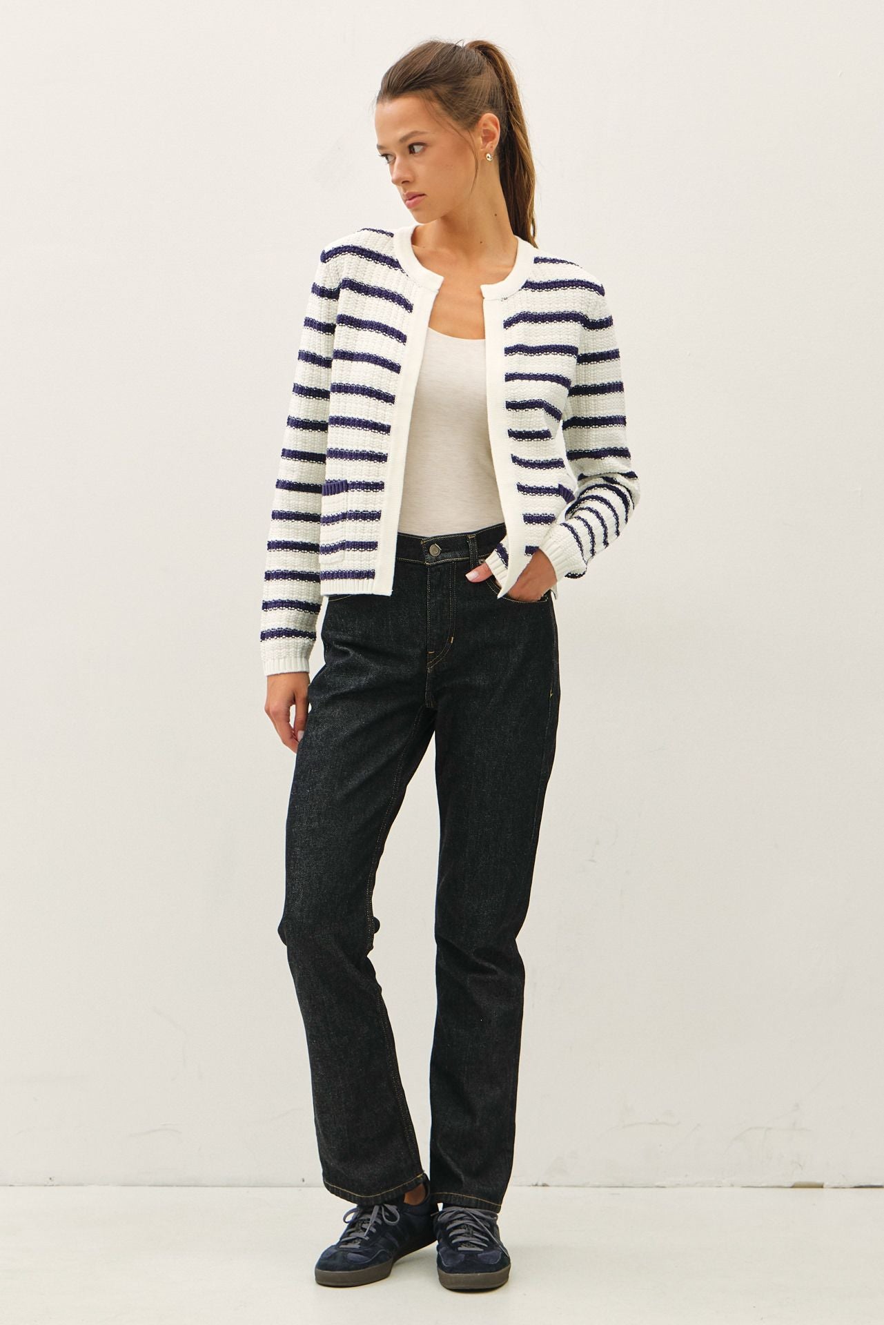 Fireside Stripe Cardigan