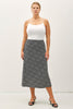 Curvy Efflorescing Comfort Midi Skirt