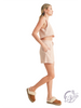 Waffle Lounge Cropped Tank or Shorts
