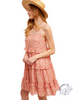 Floral Print Babydoll Cami Dress