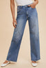 Modern Seam Wide Leg Jeans