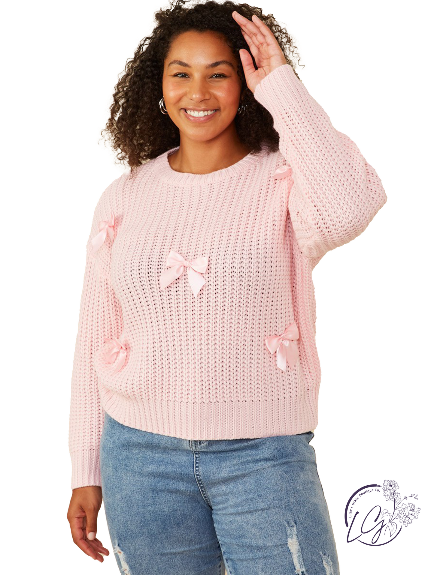 Curvy Love’s An Open Door Sweater