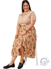 Curvy Fall Into The Sky Skirt