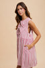 Blue Skies Bow Front Dress