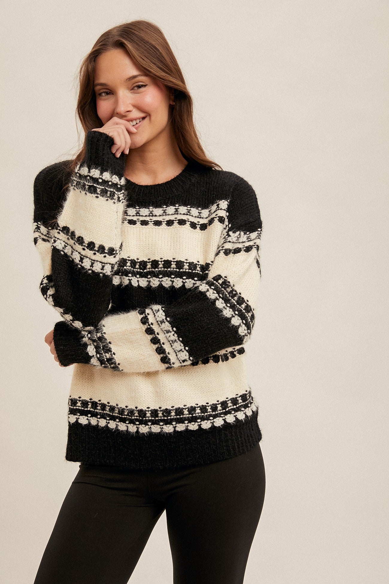 Winter Nights Crew Neck Sweater