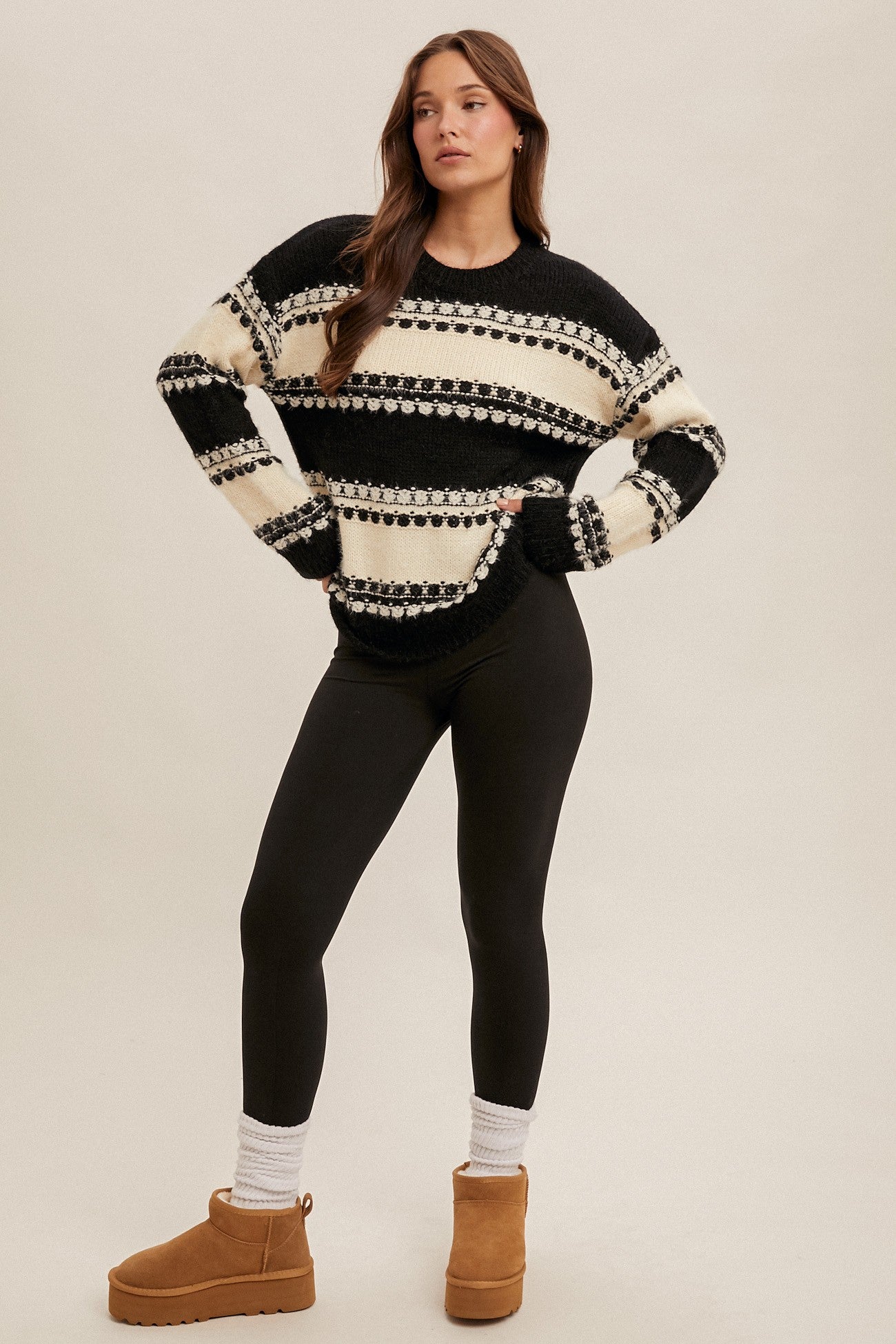 Winter Nights Crew Neck Sweater