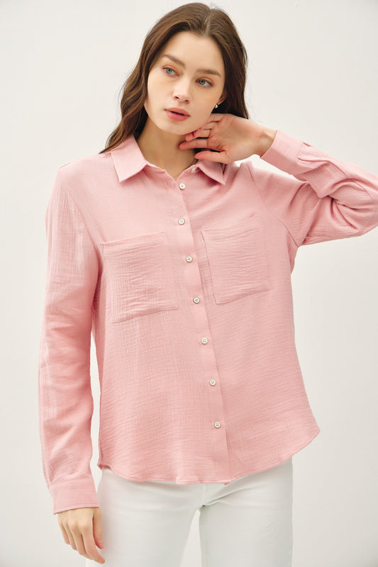 Quiet Moments Button Up