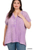 Curvy Evening Shadows Shirt