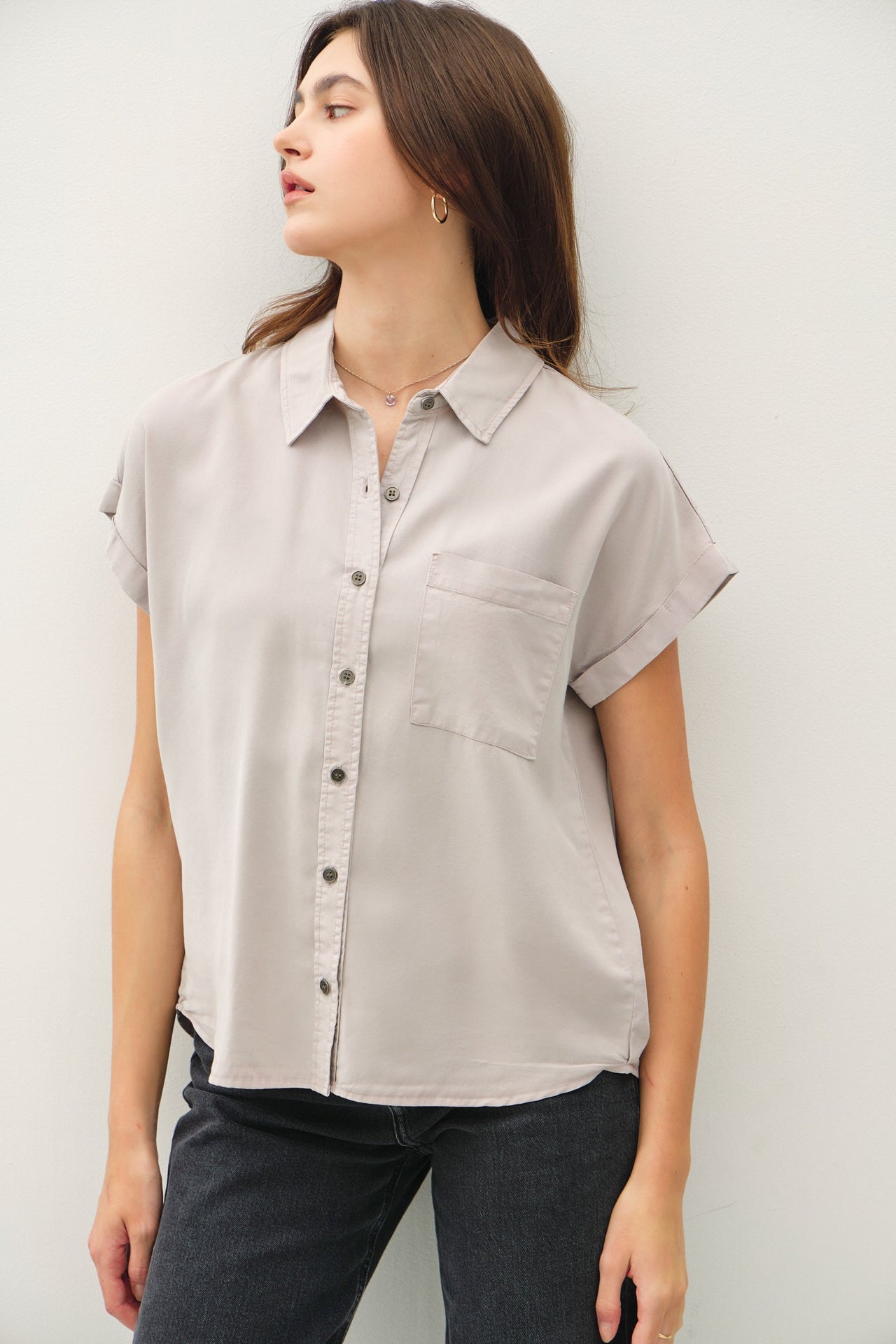 The Breeze Button Up