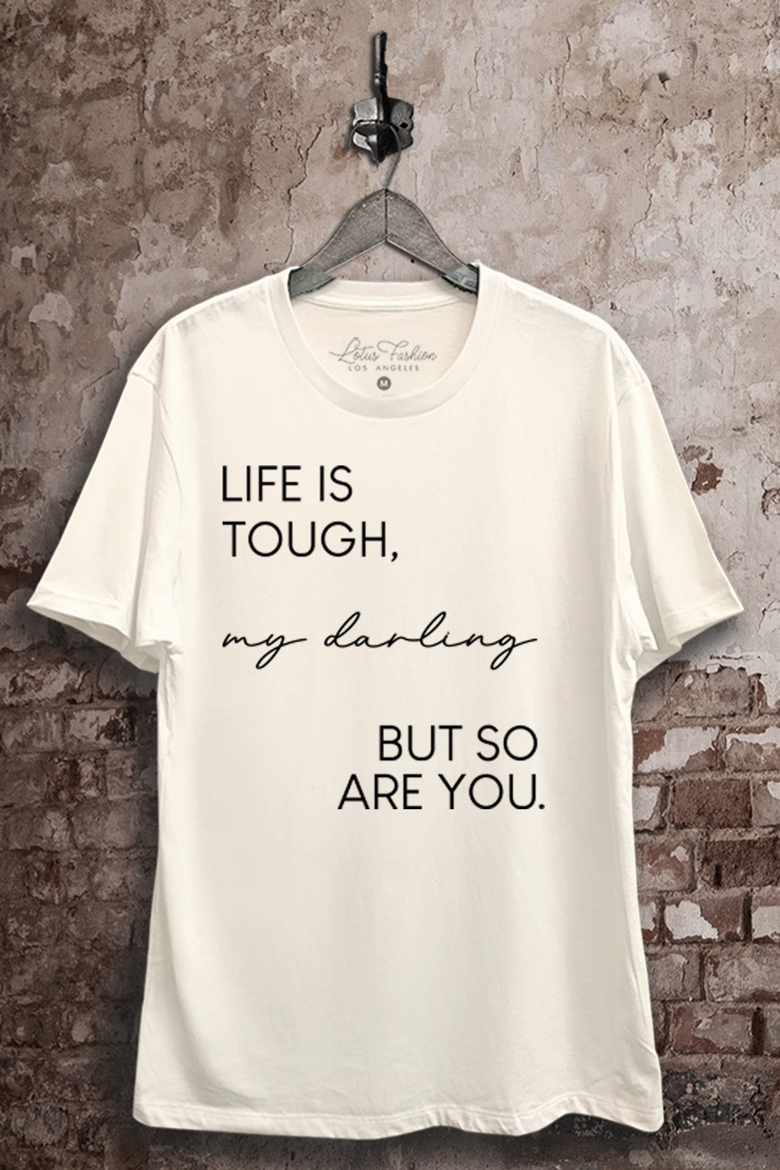 Curvy Life is Tough My Darling Graphic Top
