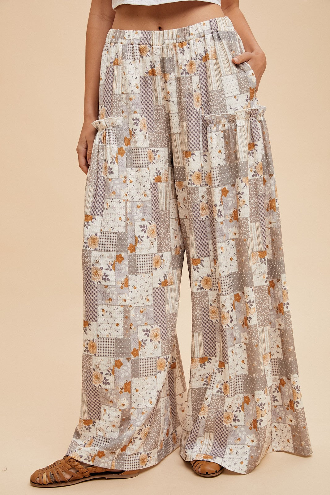Quiet Garden Wide Leg Pants