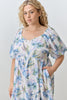 Curvy Caught In Drift Midi Dress