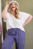 Curvy Willow V-Neck Tee