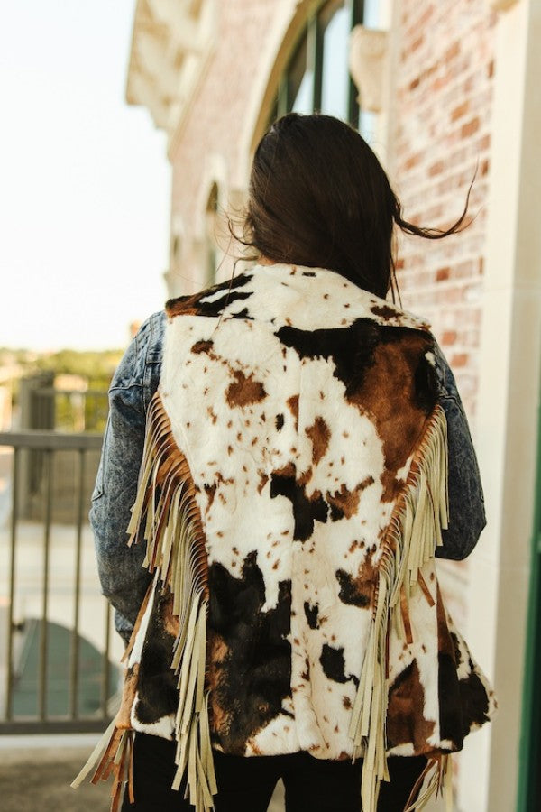 Cattle Drive Fringe Vest