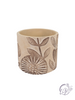 Vintage Embossed Cement Planter