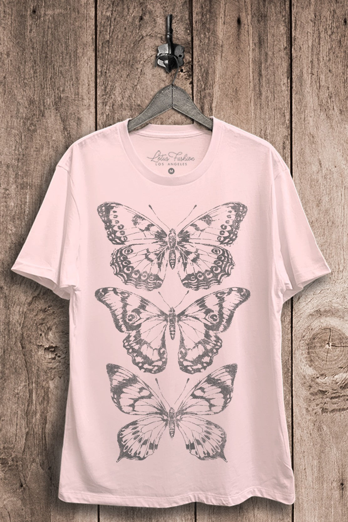 Curvy Butterflies Graphic Top