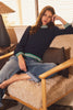 Polished Pleat Denim Pants