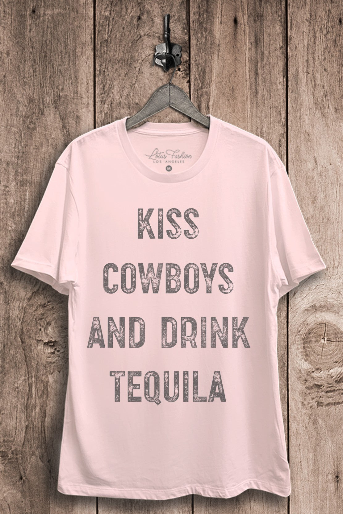 Kiss Cowboys And Drink Tequila Graphic Top