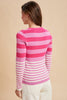 Sugar Stripe Ribbed Knit Top