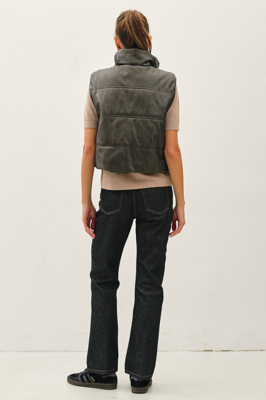 Midnight Puff Vest