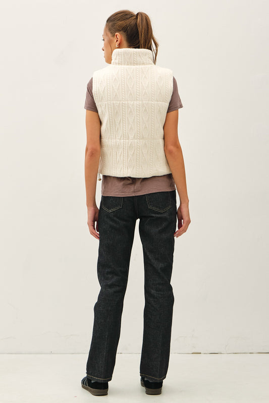 Snowdrift Knit Vest
