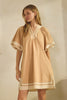Sun Washed Border Dress